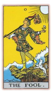 Major Arcana -  The Fool
